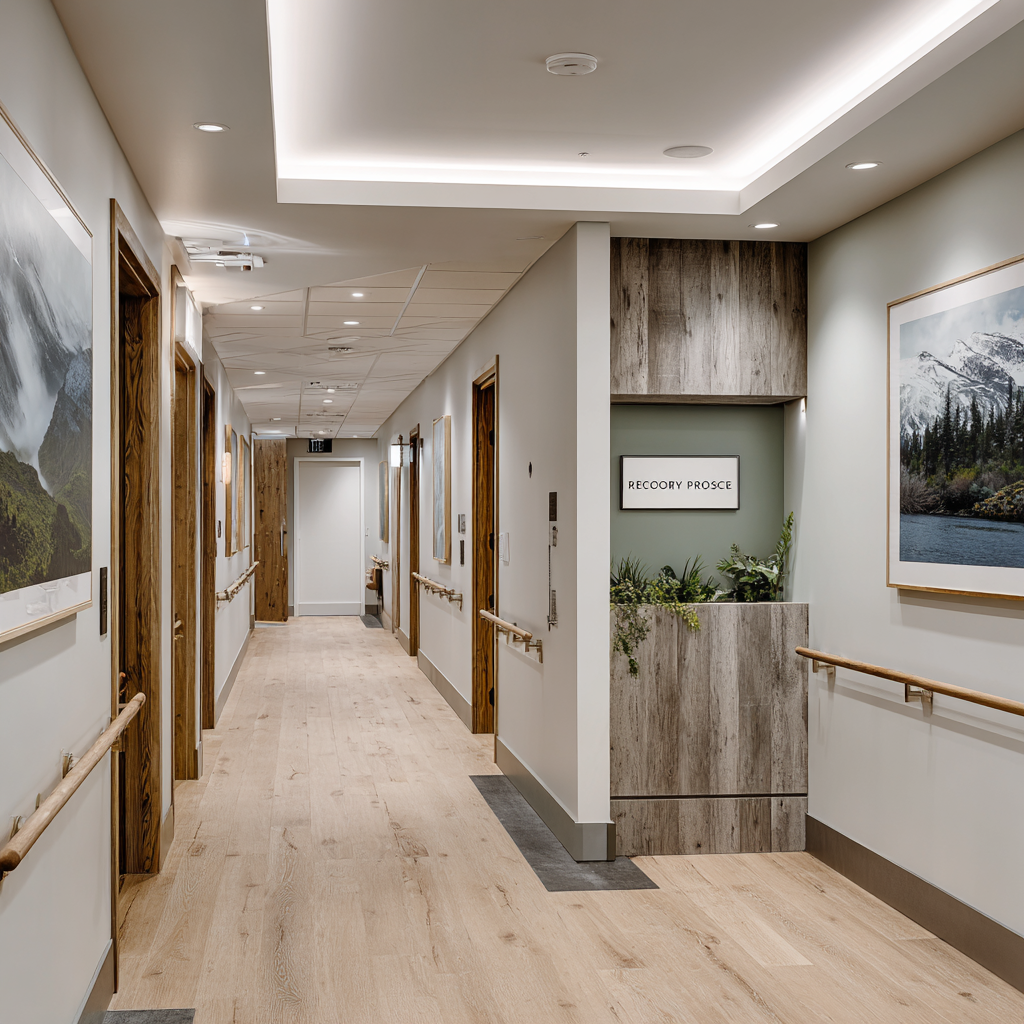 Common lounge area at HH Helpline treatment facility